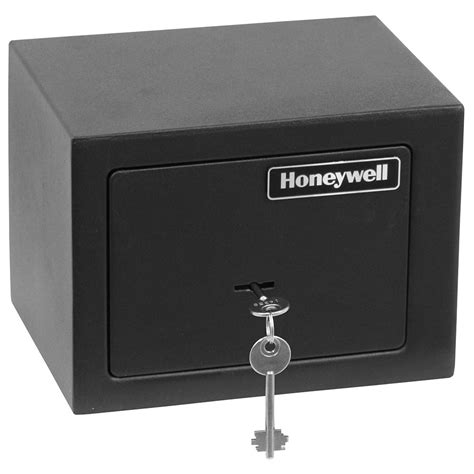 Honeywell Security Box Steel Safe with Key Lock,